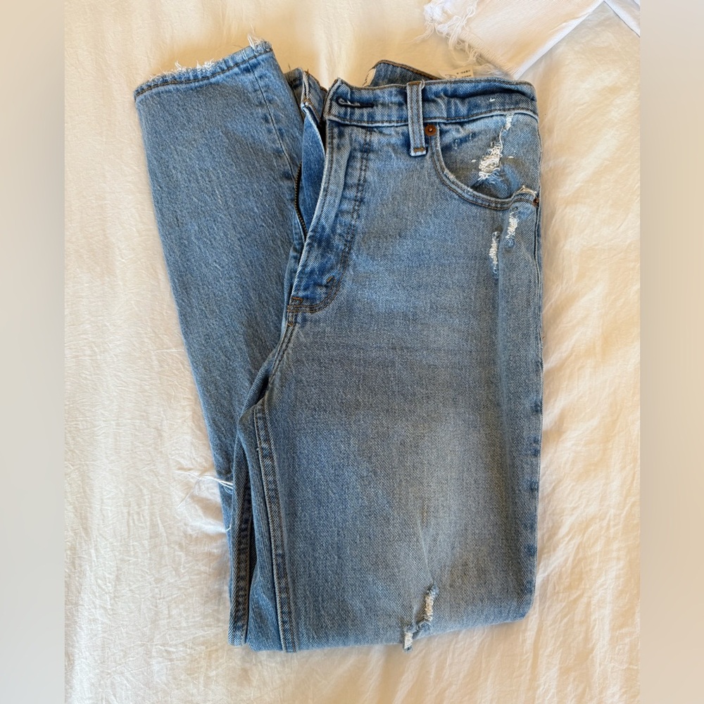 Abercrombie & Fitch Blue Skinny Jeans
